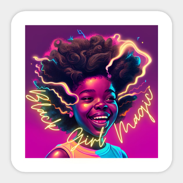 Black Girl Magic Sticker by RATED-BLACK